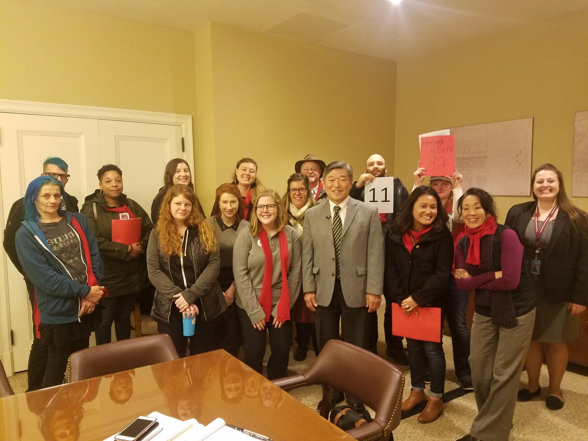 Great day of advocacy for housing!! #HHAD2020 #housingjusticenow