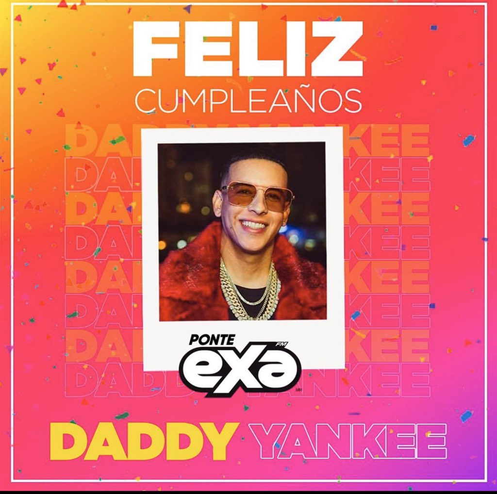 EXAHonduras's tweet photo. Feliz cumpleaños al #cangry ✨🔥🤩 ¡@daddy_yankee cumple 43 años! https://t.co/iaM18W8WkO