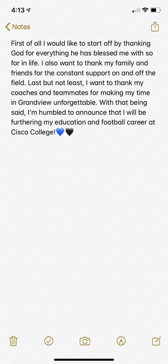Tony_arellano85's tweet photo. Happy to say I'm 100% committed! #RAISETHESTANDARDS @ccwrangler_ftbl @CoachRT_Cisco https://t.co/7kvfrxA94R