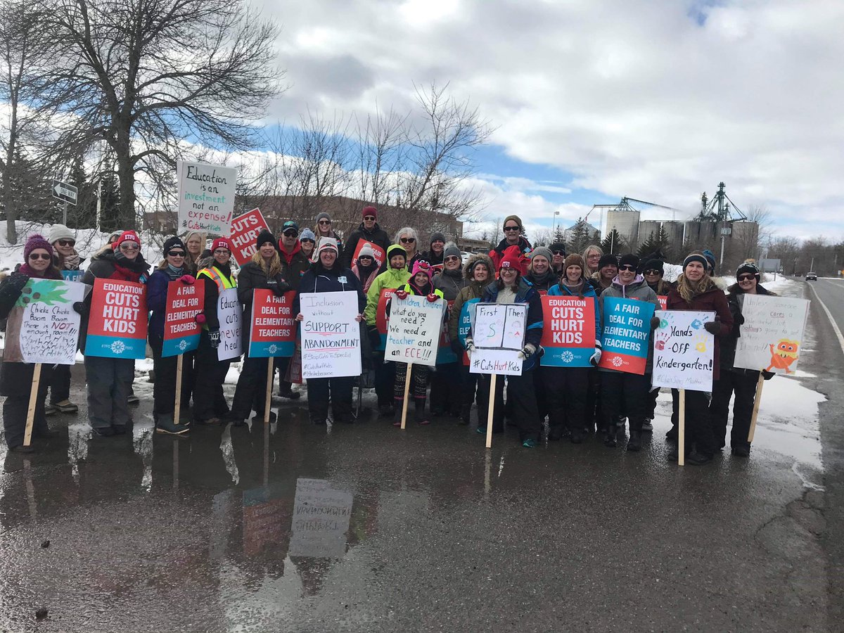 #Istrikebecause we need to support all learners. #cutshurtkids  <a href="/TldsbL/">TLDSB DECE Local</a> <a href="/ETFOeducators/">Elementary Educators</a> <a href="/TLDSB/">TLDSB</a>