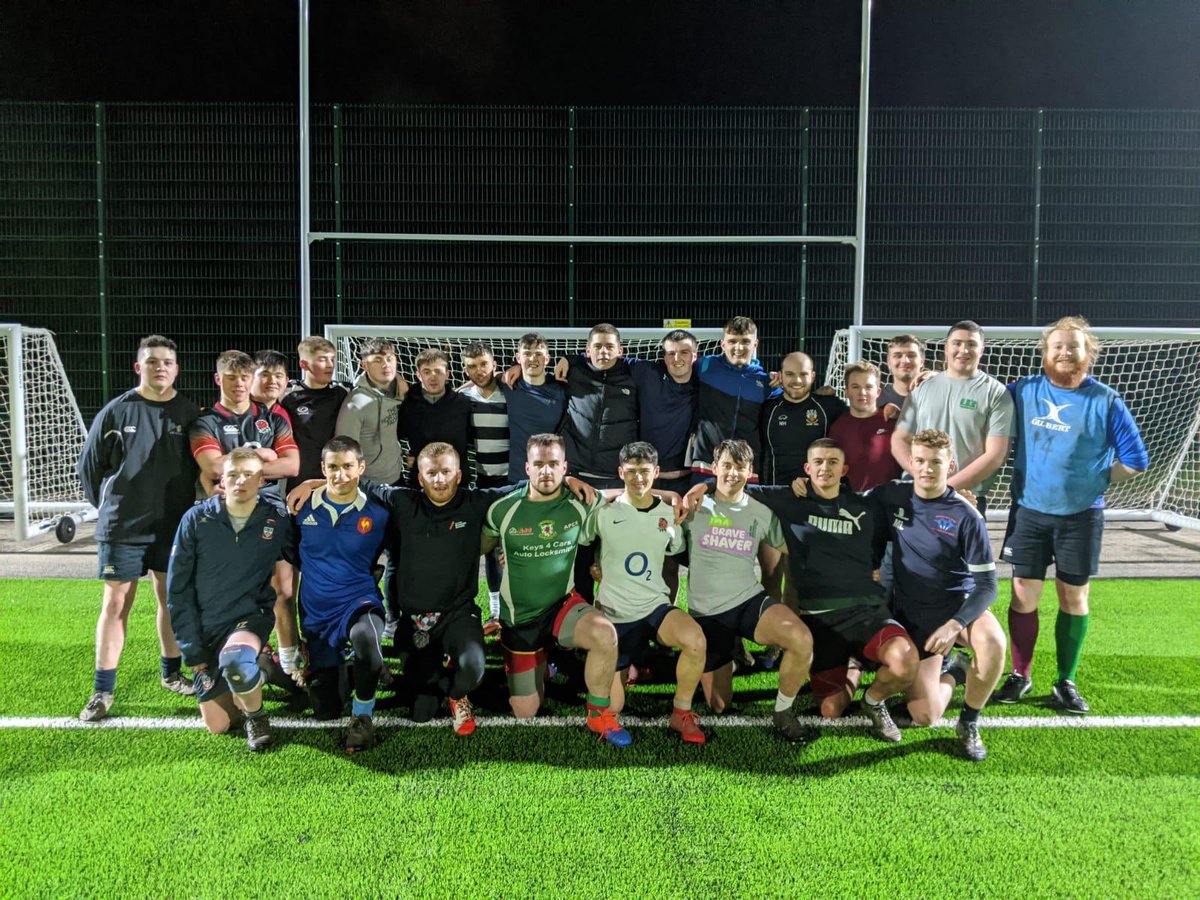 Good first training session on the new pitches. <a href="/salfordsu/">Salford SU</a>