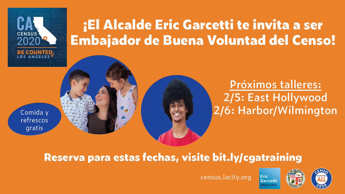 Talleres para el censo 2020 