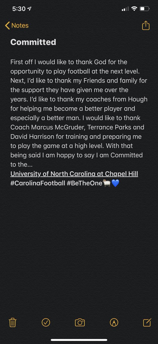 chancec1001's tweet photo. COMMITTED🐏 #BeTheOne https://t.co/AJ4NWPrklK