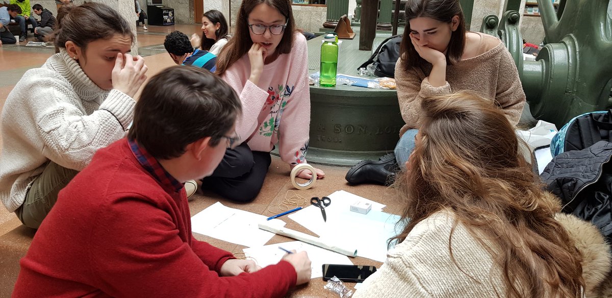 MtzMuneta's tweet photo. Hoy hemos disfrutado mucho con nuestros estudiantes en #creativityday2020 @industrialesupm @La_UPM 
Gracias a @SacyrFluor que siempre nos brinda su apoyo https://t.co/cCHX9IXyk1