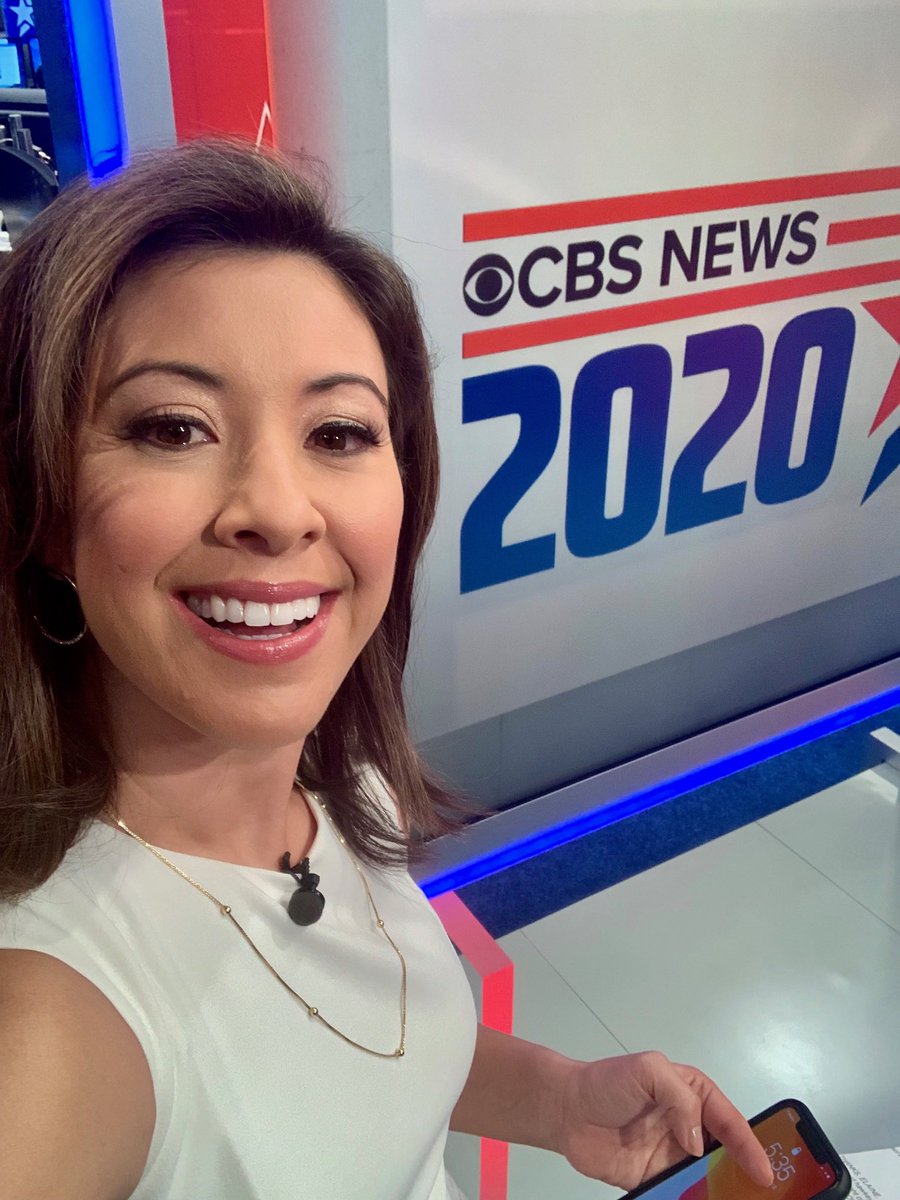 Lana Zak Cbs On Twitter Getting Ready To Go Live On Cbsnews With Our Special Redandblue Coverage W Elaine Quijano Salvantocbs Iowacaucuses 2020 Https T Co L82pop8oau