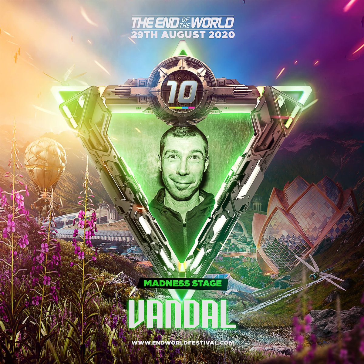 endworldfest's tweet photo. BOOOM!💥 Para nuestro décimo aniversario teníamos que contar con uno de los artistas más queridos por los #endwolers! Un año mas @KaotikRecords vendrá a compartir su AMOR y LOCURA con nosotros en el MADNESS STAGE! 😍😍 https://t.co/dZN9q7FZks