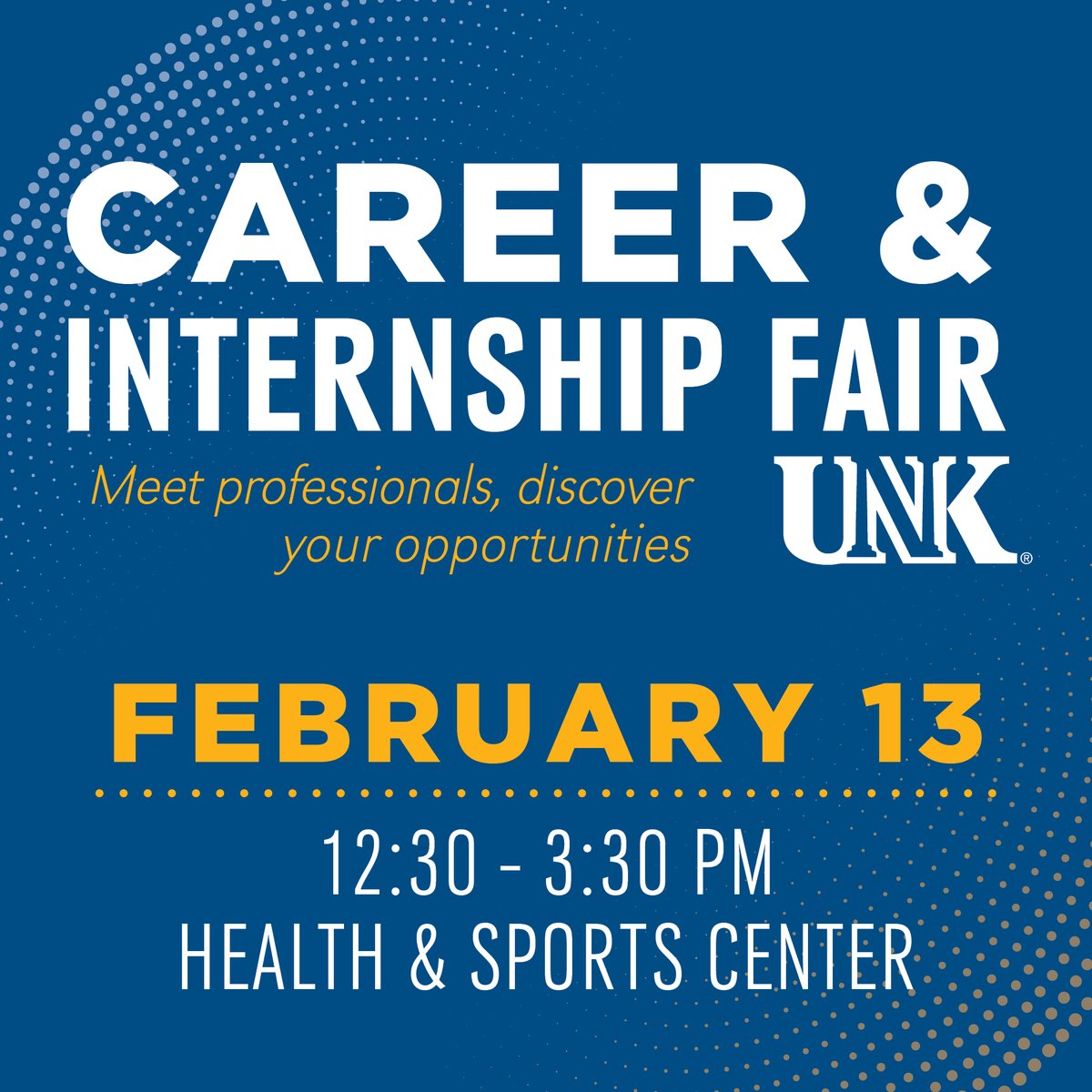 "We have a great interest in developing relationships with students and UNK." -Fall 2019 Fair Employer on why they attend the Career &amp; Internship Fair. #HireALoper