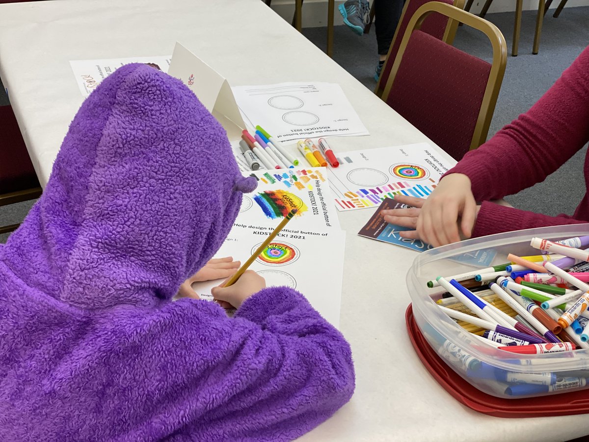 Thank you to all of our "little" artists that visited our craft corner at #Kidstock2020 and designed a button for Kidstock! 2021. We have so many great submissions to choose from. ❤️🤗