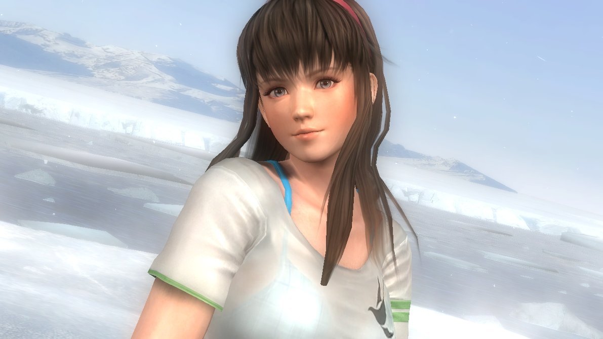I love playing as Hitomi in DOA. 