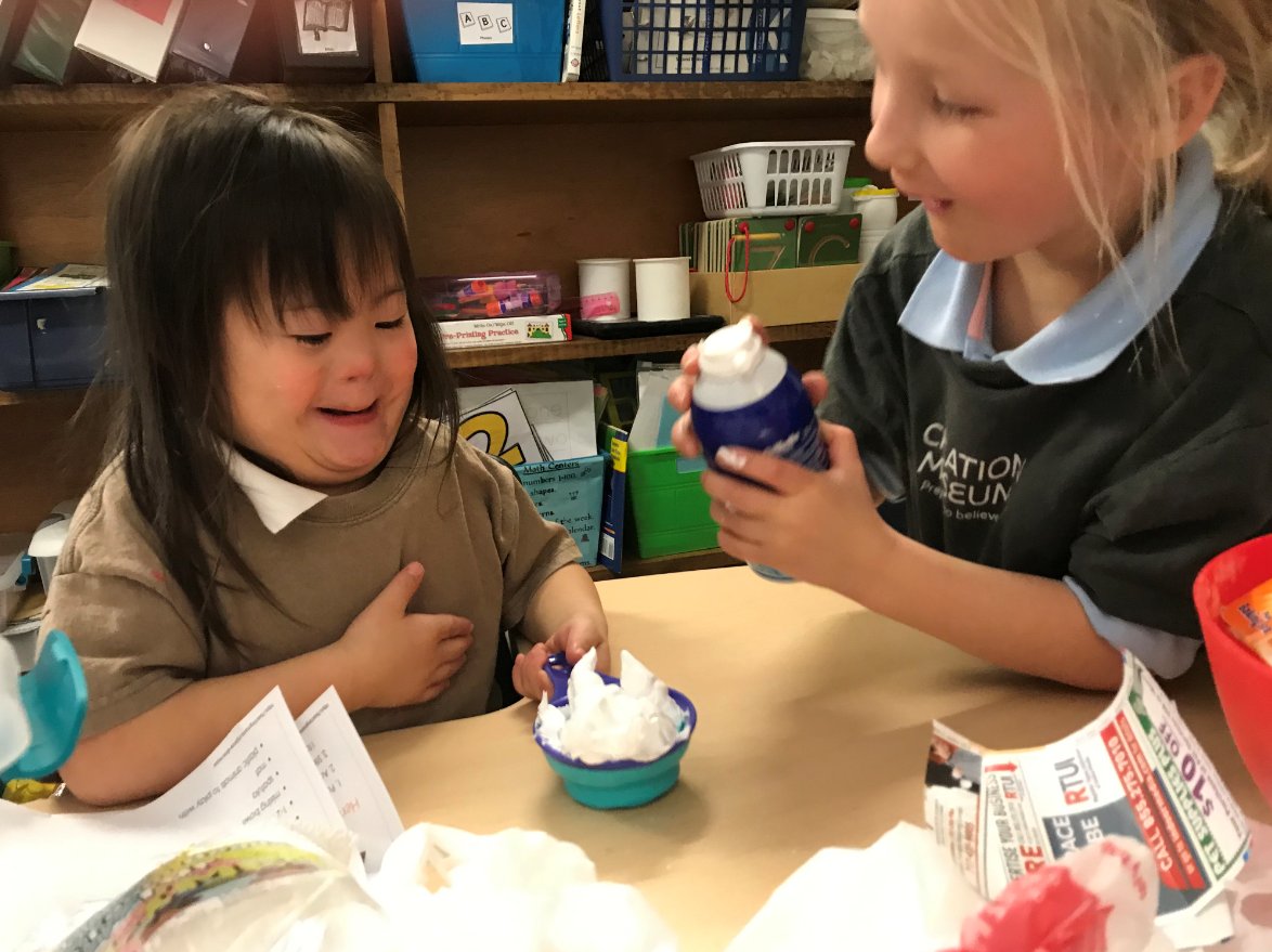DayspringCA's tweet photo. Students enjoyed working together to make snow slime! Because...what kid doesn't like slime? π§π€·ββοΈπ
#slime #elementaryschoolinlancaster #stem #learningisfun #makingslime #snowslime #dayspringchristian #collaboration https://t.co/dqtwhvUOfn