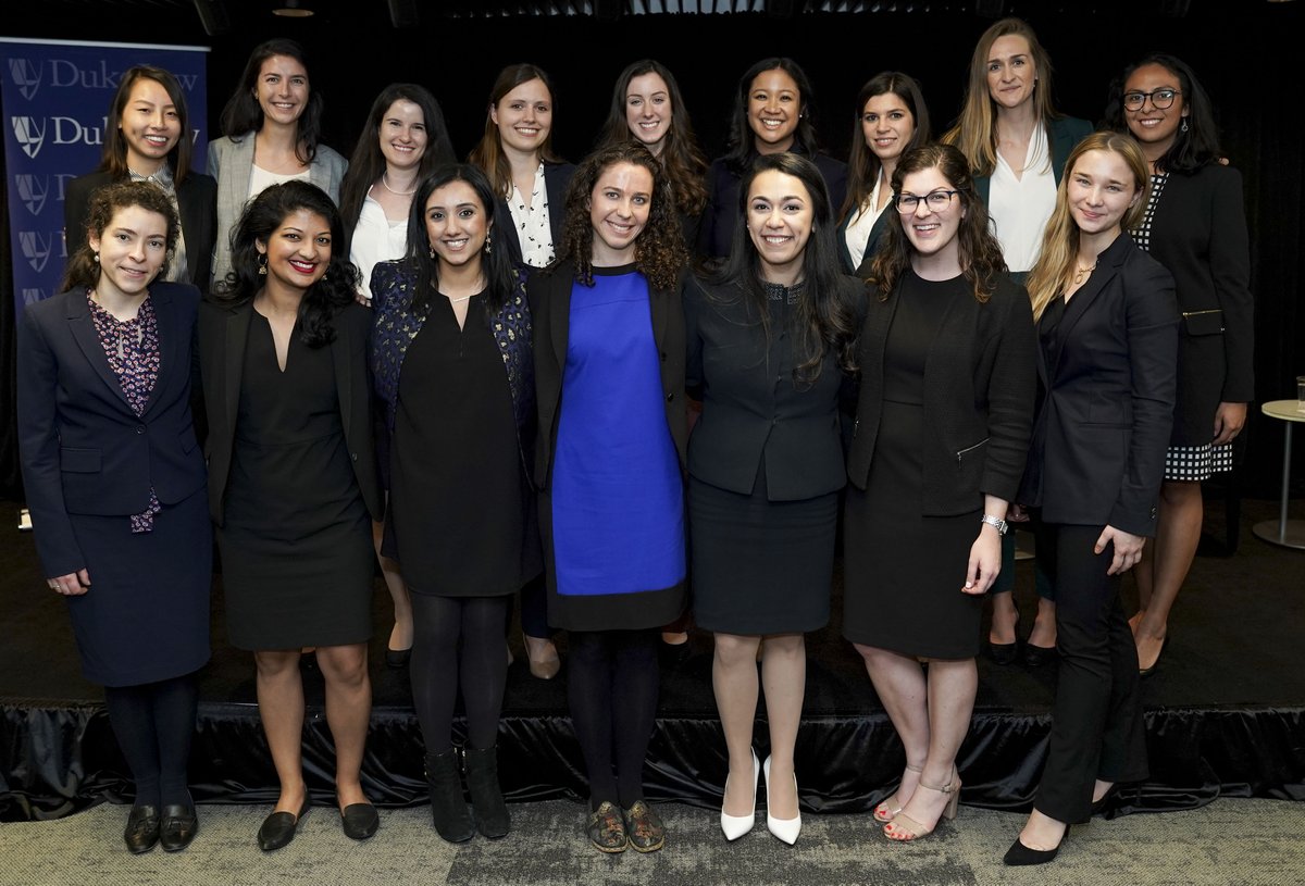 Duke Law (@dukelaw) on Twitter photo The editors in chief of the Top 16 law reviews in the U.S. — for the first time, all women — gathered at <a href="/DukeinDC/">Duke in DC</a> for a daylong conference titled 'Honoring the Advancement of Women in Law.'
#womenandlaw The editors in chief of the Top 16 law reviews in the U.S. — for the first time, all women — gathered at <a href="/DukeinDC/">Duke in DC</a> for a daylong conference titled 'Honoring the Advancement of Women in Law.'
#womenandlaw
