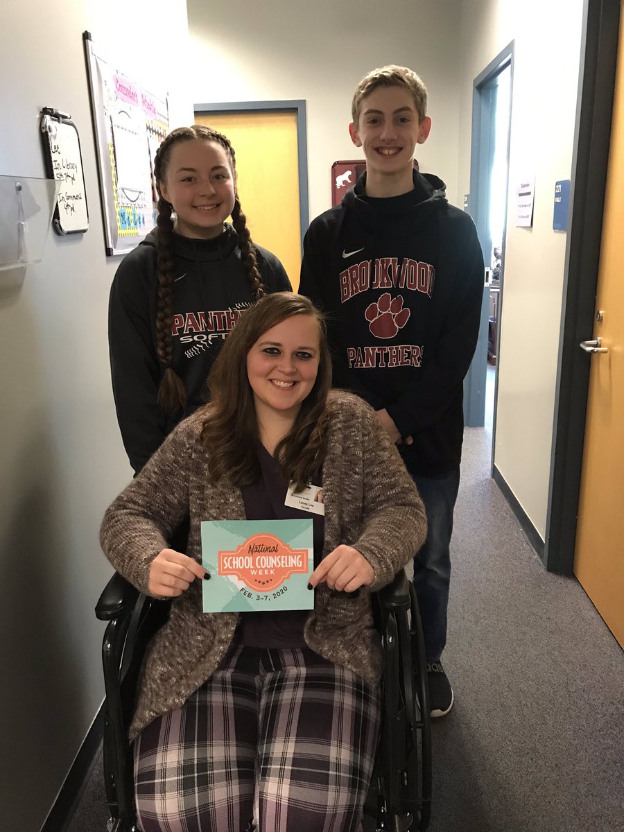brookwoodtcss's tweet photo. It’s National School Counselor Week. Thankful for all our counselors do! #NSCW2020 #bmslearns @tcss_schools https://t.co/qaQkDpxgKA