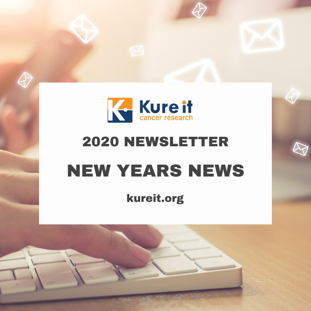 kureit's tweet photo. HAPPY 2020!! In 2019, we raised $1.5M for cancer research, read about it in our newsletter (check it out on our website or click the following link https://t.co/6zO4aMWgix) #forakure #newsletter #nonprofit #kureit #cancerresearch https://t.co/N4FKS4fKDn