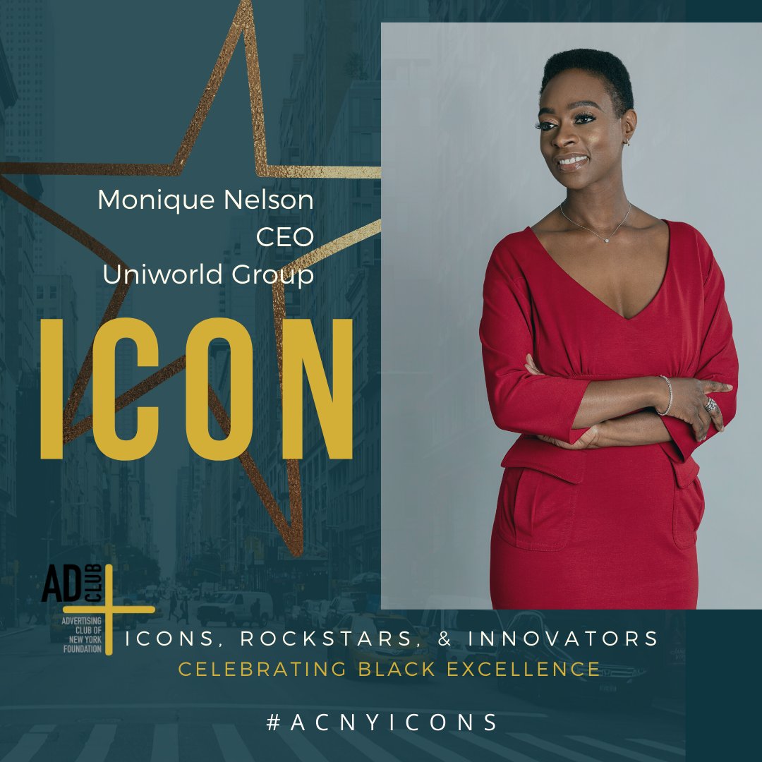 The ACNY Foundation is proud to recognize Monique Nelson in our “Icons, Rockstars, &amp; Innovators” Series. Thank you <a href="/MoniqueUWGCEO/">Monique L. Nelson</a> for bravely taking the helm of the historic UWG. ❤️ Learn more about Monique here bit.ly/2OgAExS #ACNYICONS #ACNYExcellence