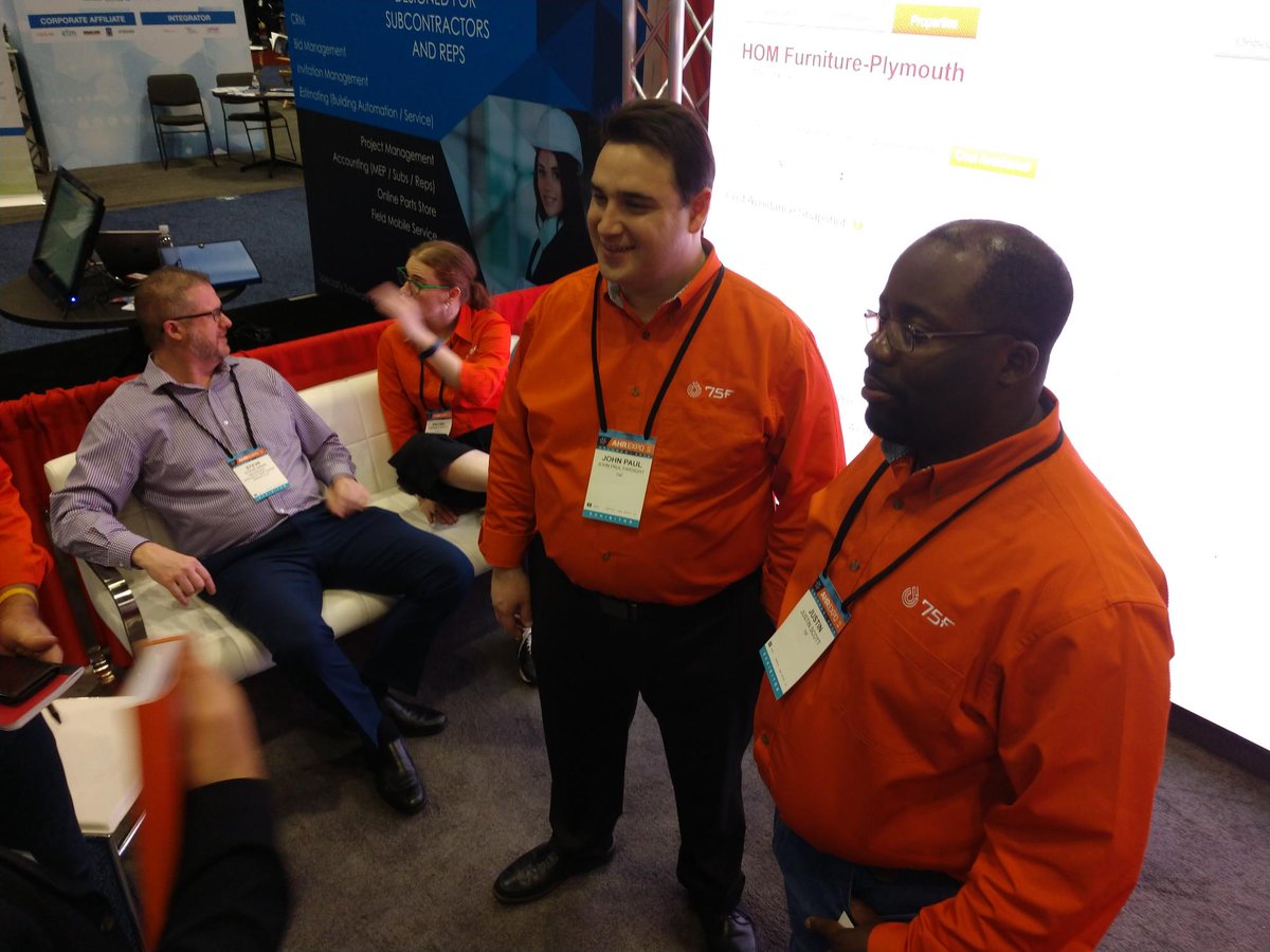 75f_io's tweet photo. Whew! That's a wrap for day 1 here in Orlando at @ahrexpo!

See you tomorrow at booth #268 where you can enter to win a free BAS install, courtesy of #75F. We're out! https://t.co/HZcfHm5McA