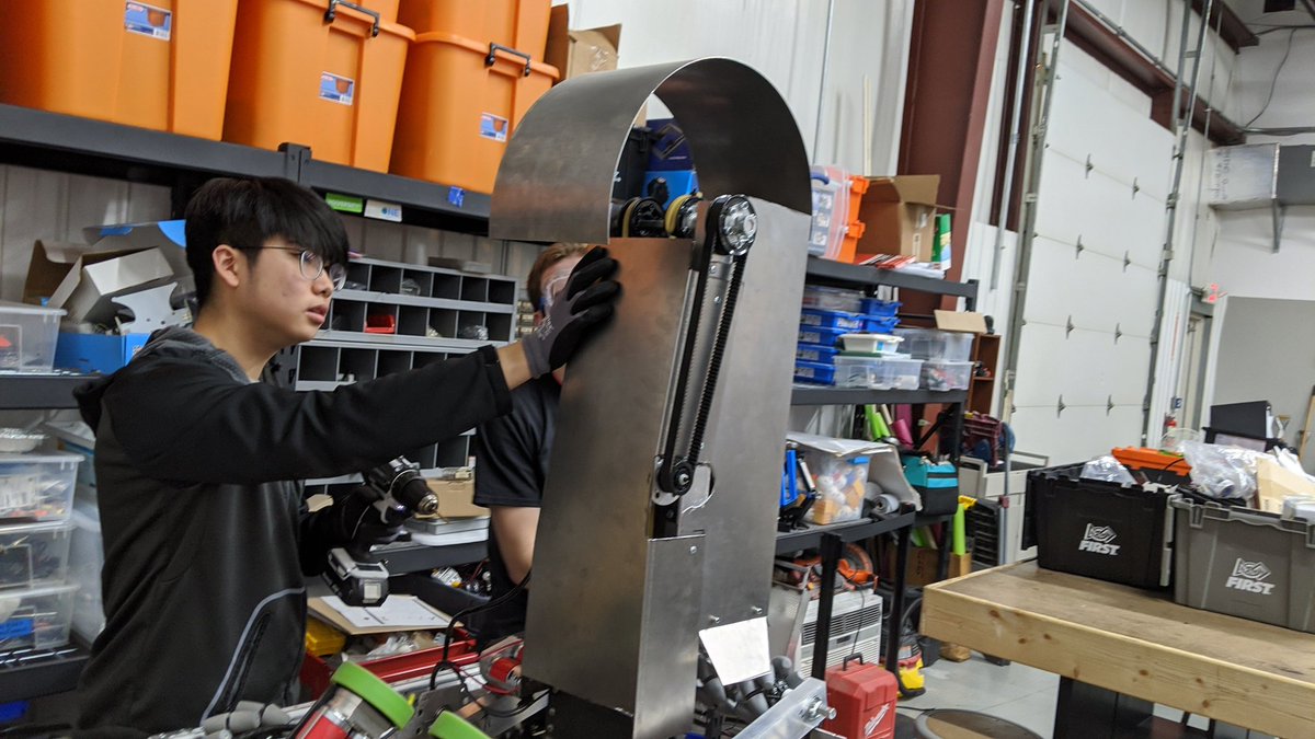 Robot's coming together!