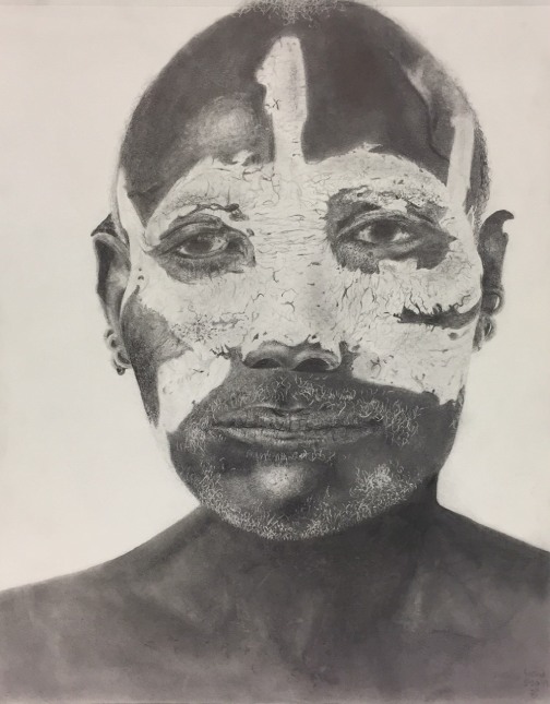 DhsArts's tweet photo. DHS Student, Julie Steeb was awarded a Gold Key in the 2019 Scholastic Art and Writing Competition in the Drawing and Illustration Category for her "Untitled Portrait" and an Honorable Mention In the same category for her drawing, "Self Portrait with Camel'. @DeSotoWildcats https://t.co/m5n309AWh1