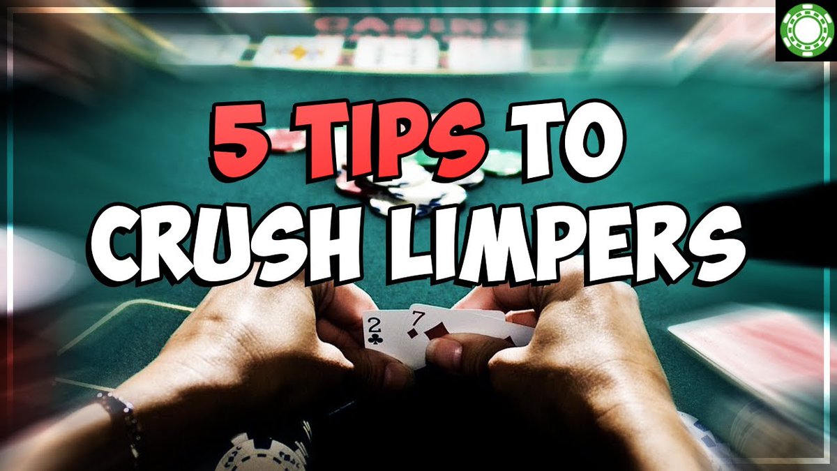 JonathanLittle's tweet photo. 5 Tips to CRUSH Limpers! If you want to be a big winner in small stakes cash games and tournaments, you must learn how to crush limpers! #Poker #Coaching #Limpers
https://t.co/EBH6rste6u https://t.co/8RnJpNgwg9