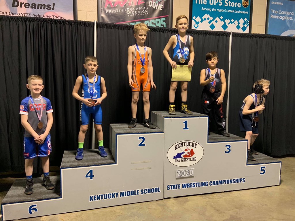 BeechgrovePTA's tweet photo. Congratulations to 3rd Grader Cody Blevins for being Simon Kenton Elite’s very first STATE CHAMPION!  
He went 4-0 at the state tournament and finished the season 34-1

#BGBruinPride 🐻🐾 @msleebg3rd_1403 @mjbgprincipal @TheKCSD https://t.co/5gLab07TmD
