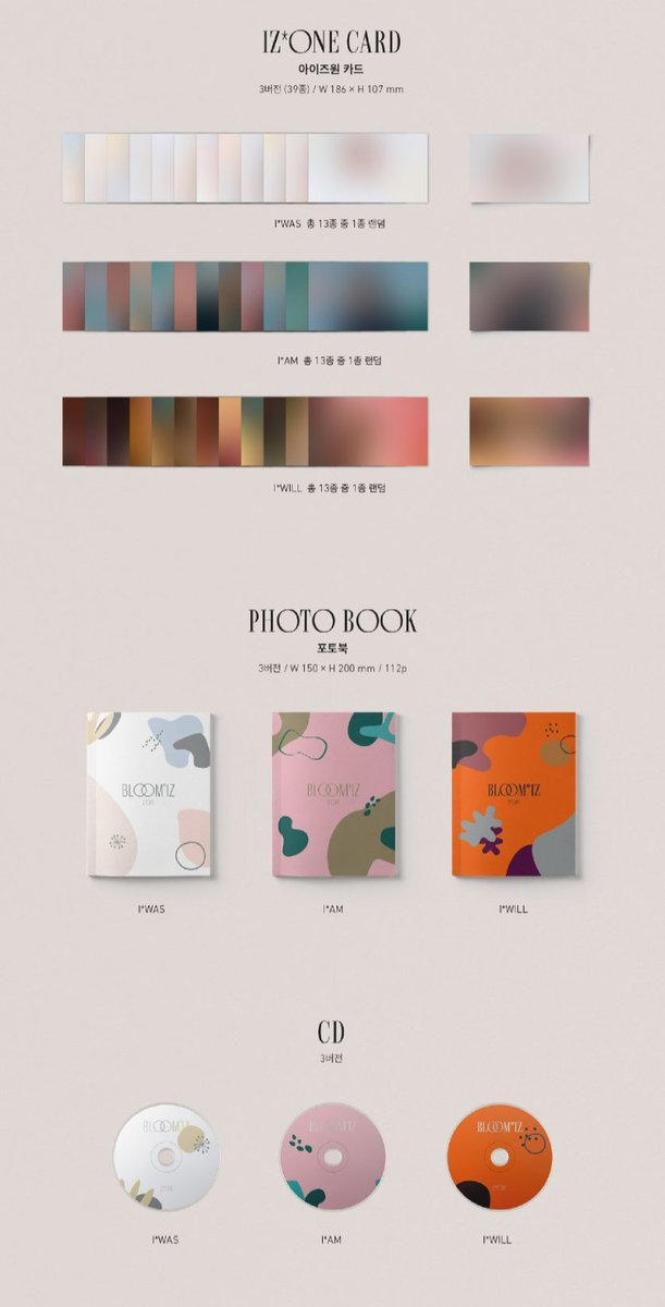 IZONE_TH's tweet photo. [💡] IZ*ONE 1st Album "BLOOM*IZ" Album Preview 

เริ่มเปิดให้พรีออเดอร์ วันที่ 4 ก.พ. 15:00 น.(KST)

#IZONE #아이즈원 #アイズワン
#BLOOMIZ #20200217_6PM https://t.co/EQ3eI1ivMB