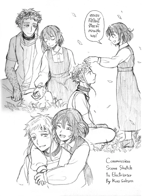 [Commission]

Type : Scene Sketch
Line : Pencil
Color : None 