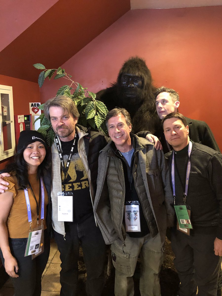 FestDailyBuzz's tweet photo. We’ve got shenanigans with the @Slamdance film, @bigfurmovie. #danwayne and #kenwalker is on tomorrow’s episode @KCPW. Tune in to learn from the #bigfoot creator himself, 6pm MT! #slamdance2020 https://t.co/ZSdtER2765