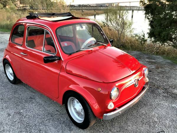 autoveloci's tweet photo. Stunning 1971 Fiat 500 Giannini 650cc (Tacoma) $18000 - https://t.co/moQwxs7Jhp https://t.co/ydwPFEuupJ