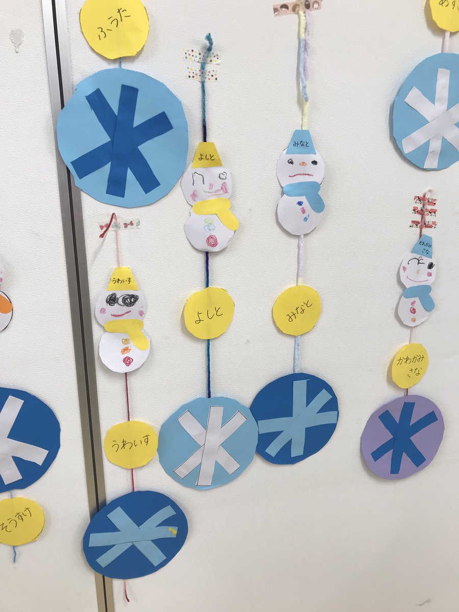 4/2/20Harini 参観日, hari parent dtg tengok anak2 buat apa & buat aktiviti sama2 dengan anak. So tadi buat winter decoration ada snowman  Nampak Uwais makin pandai mcm2 sejak masuk youchien mama rasa terharu plak tiberr 