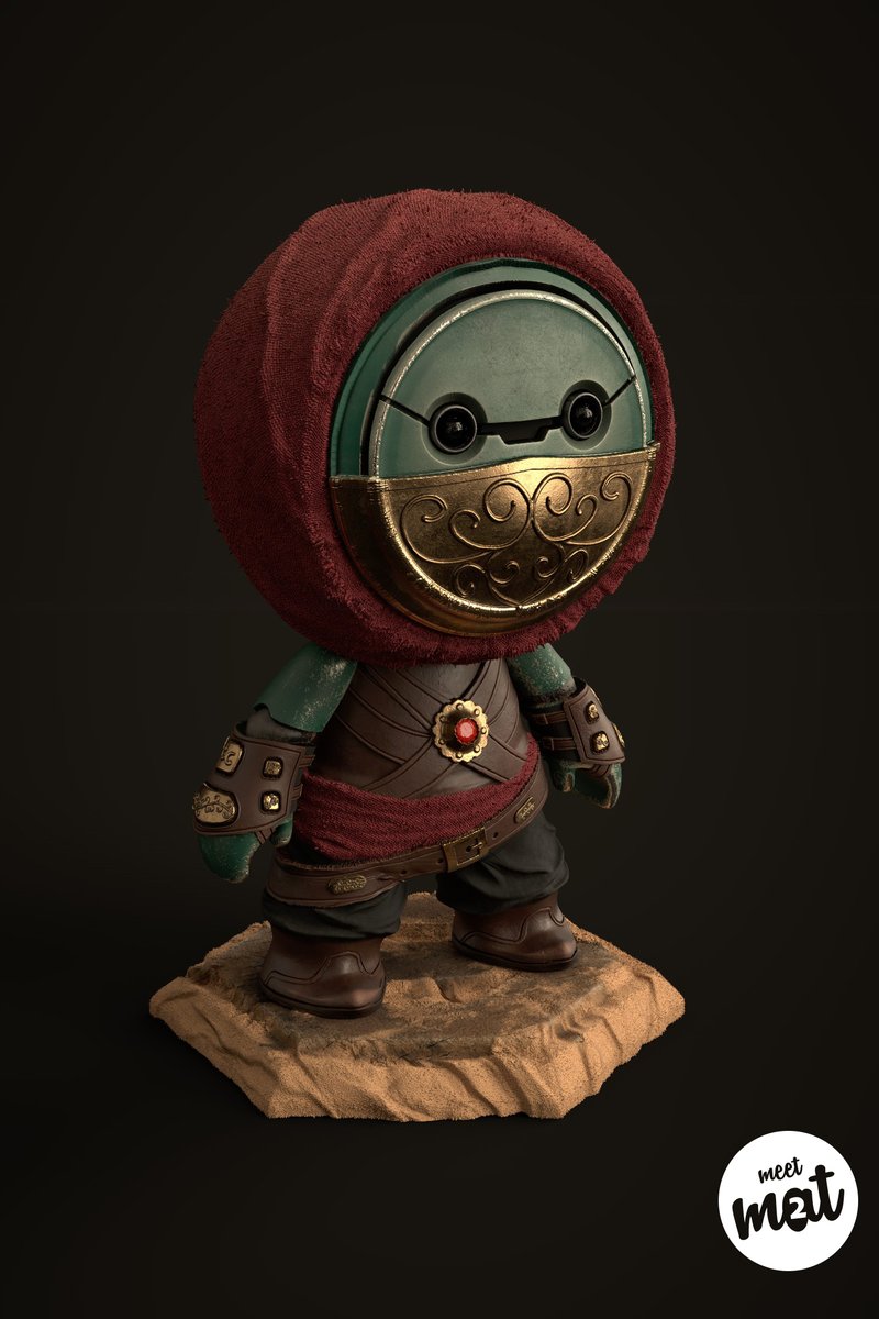 AliSouhayl's tweet image. Hello, This is my entry which I created during the Meet Mat 2 contest. I had a great time using Substance Painter for it.😁
#MeetMAT2 
artstation.com/artwork/nQkPdr