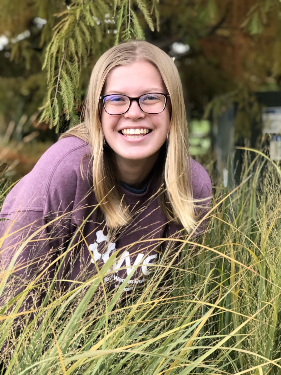 🎊🎊Happy Meet a Member Monday! 🎊🎊
Name: Abigail Dykema
Major: Biomedical Engineering
Year: Junior
Why Did She Join? "I wanted to meet more people and have more familiar faces in class! I also love women's empowerment, specifically in the STEM fields!"