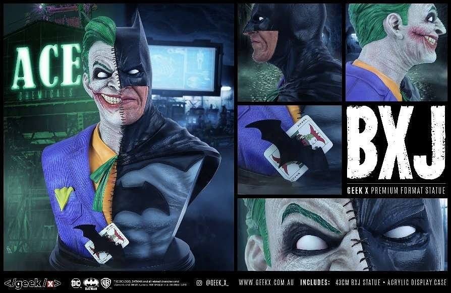 GeekbustersInc's tweet photo. Buste Fusion Batman &amp; The Joker 
https://t.co/5PAS6XOrNe
#batman #thejoker #joker #dccomics #catwoman #harleyquinn #marvel #wonderwoman #ironman #superman #buste #collection #collector #geek #hulk #poisonivy #comics #blackwidow https://t.co/58PBFp2HIu