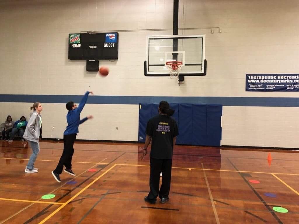 DecaturParks's tweet image. Special Olympics Basketball Skills Evaluation held at the Aquadome today.
Thanks to all those who came out to help.