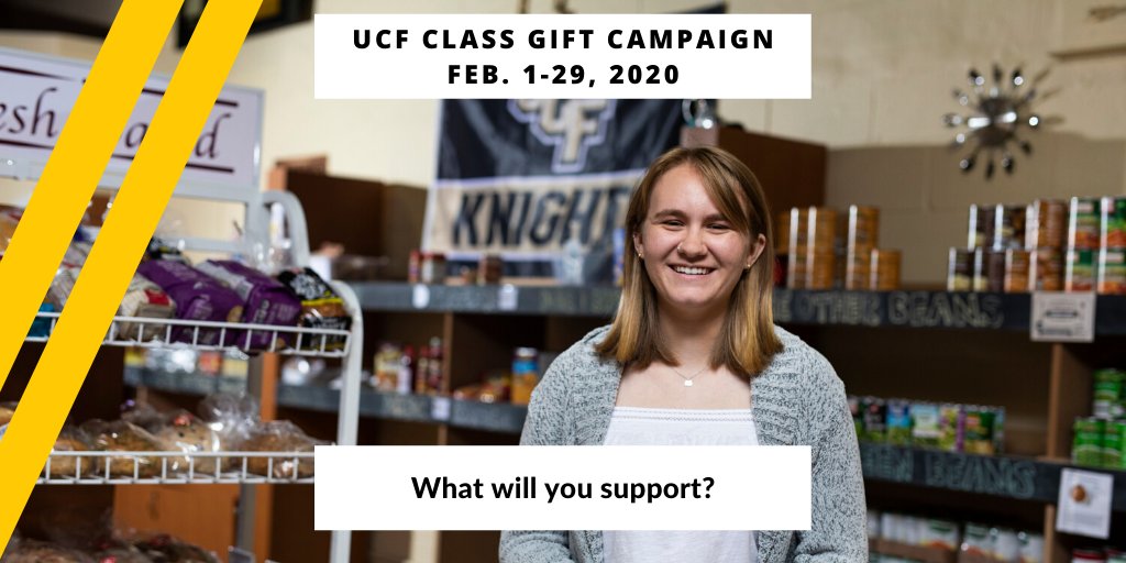 4EVERKnightsUCF's tweet photo. Next up: Student services!
We take advantage of resources available to us through @SDESatUCF daily. Services like @KHKPantry and @ucf_cel make sure we are able to do our best day in and day out. You can make your #UCFClassGift to any service listed here https://t.co/NAblu6SWHy https://t.co/iKqIlNAXRg