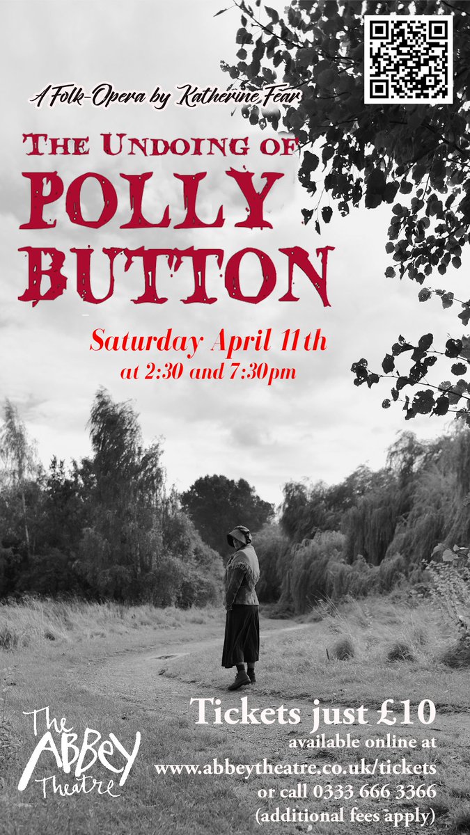 Make a date with Polly Button.
A fund raising Hootenanny concert on Feb 16th and the main event a WORLD PREMIERE for the full PB Folk Opera on April 11th!
Tickets from bit.ly/2SezqV9
Both <a href="/abbeynuneaton/">Abbey Theatre</a> 
<a href="/pollybuttonfolk/">Polly Button Folk Opera</a> <a href="/PB1832/">PollyB1832</a>