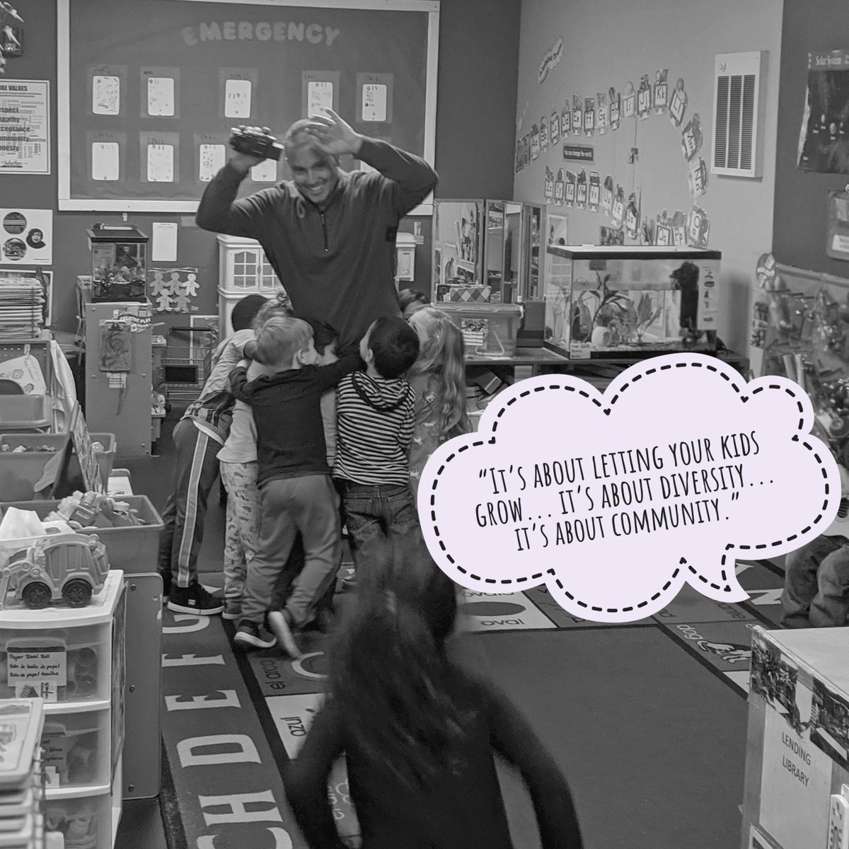 TalyFoundation's tweet photo. “The Taly Foundation is not just about school, it's about letting your kids grow.  It's about letting them socialize. It's about letting them experience different things maybe that they're probably weren't used to.  It's about diversity.  It's about community.” - Taly Parent https://t.co/X0cykvuT3n