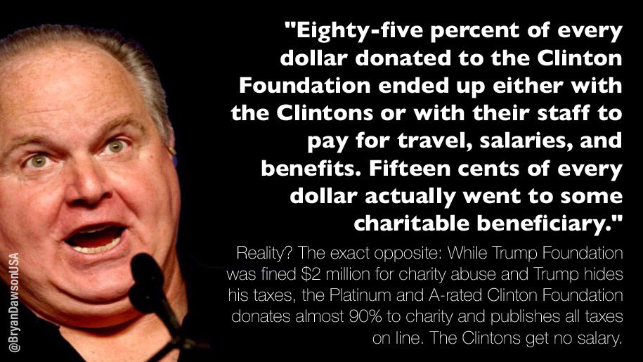‪Perhaps people are wishing ill on Rush Limbaugh precisely BECAUSE they listened to his show? Lee Atwater repented on his death bed. I sincerely pray Rush, whose lies and disinformation did so much damage to our democracy, does as well.‬