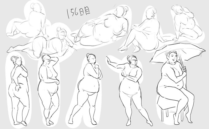 おはようございます。今日のクロッキー。
昨日の節分絵にいいねRTしてくださった方ありがとうございました! 