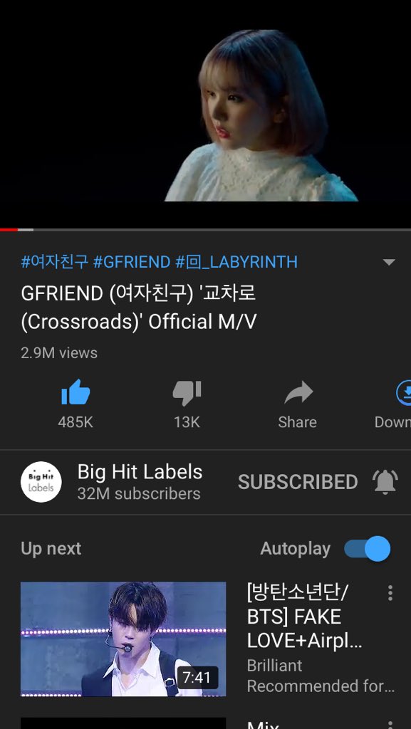 Imkristel00's tweet photo. 2.9m views na ugh
#GFriendLabyrinthMedley
#回_LABYRINTH
#GFRIENDatCrossroads
#GFRIENDhasARRIVED
#GFRIEND https://t.co/l7mxjH1aBp