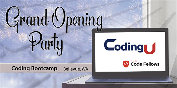 codefellows's tweet image. #CheckItOut - This Thursday, 2/6, Washington Technology University in partnership with Code Fellows, is launching CodingU in Bellevue! Check out the grand opening party at the WTU campus: soo.nr/fpvi