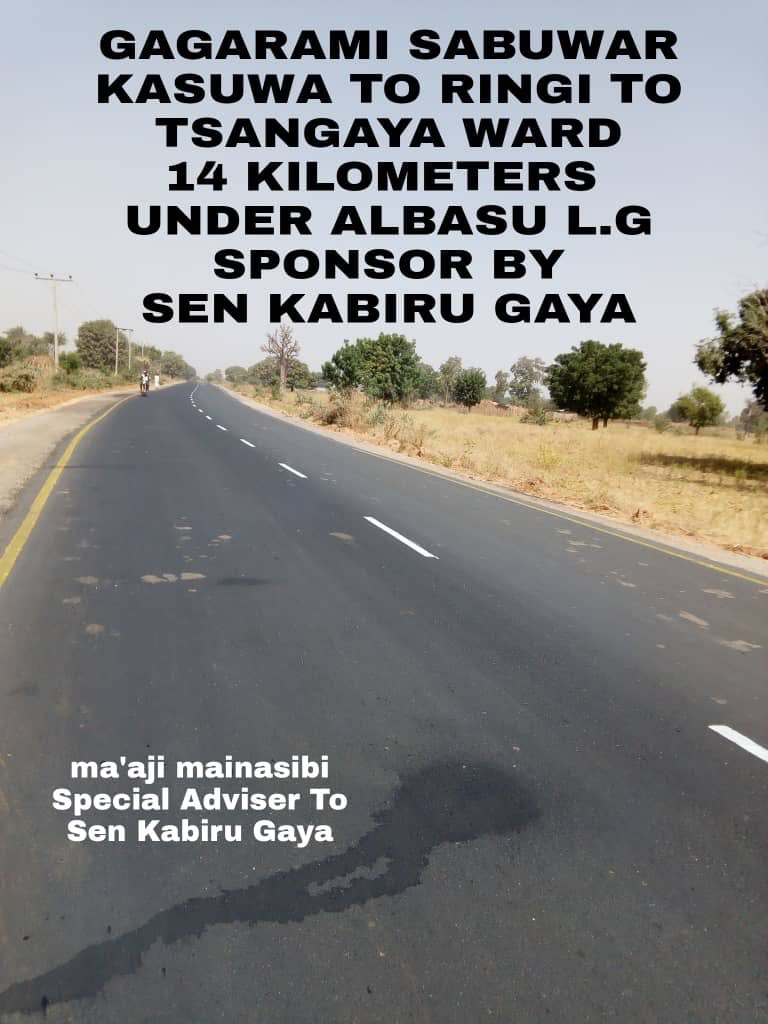 MatasanGobe's tweet photo. Sen. Kabiru Gaya's 16 Years Of Human Development Constituency Projects In Kano South Senatorial Zone: https://t.co/2rZz363OaA
