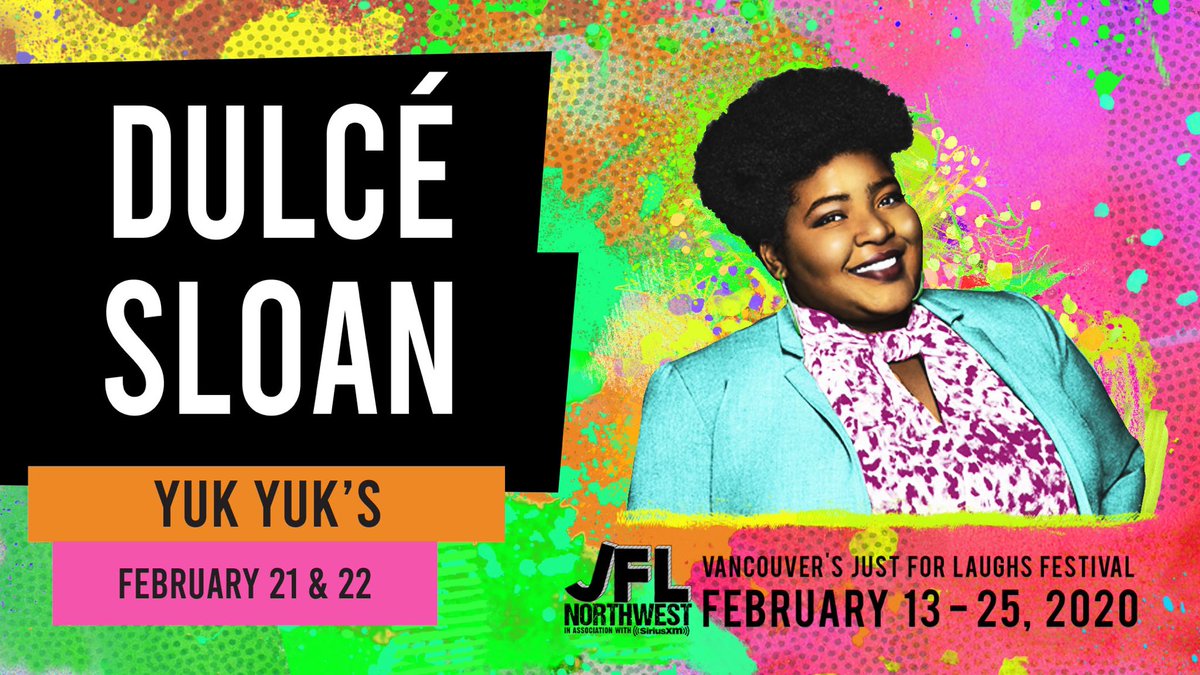 Just For Laughs VANCOUVER (@jflvancouver) on Twitter photo Support Added! We have <a href="/Gristopher/">Chris Griffin</a> hosting for Dulcé Sloan, with middle acts <a href="/JulieKimComedy/">Julie Kim</a> (early show) and <a href="/FatimaDhowre/">Fatima Dhowre</a> (late show) on Feb 21 & 22! #jflnw2020 #yvrcomedy bit.ly/2vNhZDv Support Added! We have <a href="/Gristopher/">Chris Griffin</a> hosting for Dulcé Sloan, with middle acts <a href="/JulieKimComedy/">Julie Kim</a> (early show) and <a href="/FatimaDhowre/">Fatima Dhowre</a> (late show) on Feb 21 & 22! #jflnw2020 #yvrcomedy bit.ly/2vNhZDv
