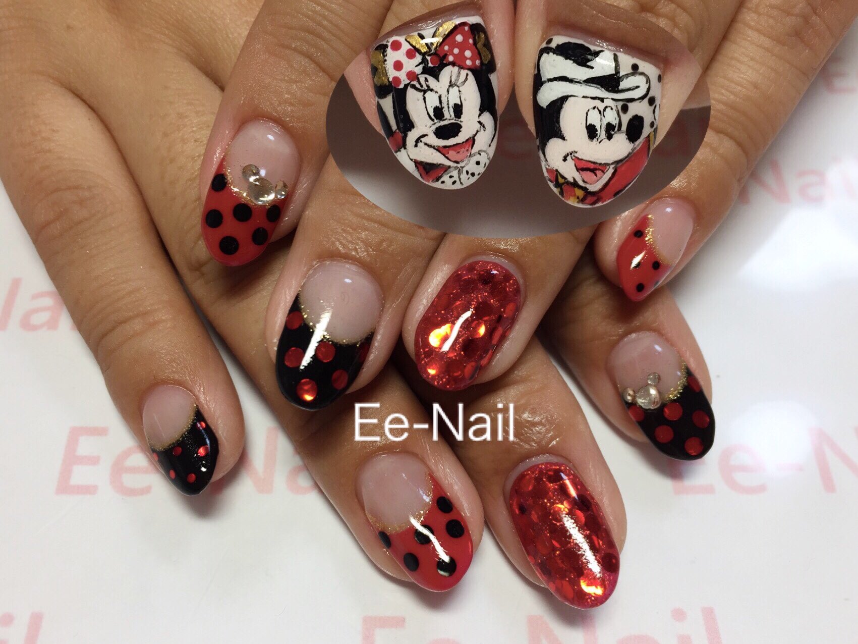 池袋ネイルサロン Ee Nail イイネイル 池袋ネイルサロン 池袋ネイル シンプルネイル 大人ネイル カラグラ オフィス ネイル ジェルネイル フレンチネイル バレンタインネイル ハートネイル ハートネイルデザイン ベリーミニー ベリーベリーミニー ミニー