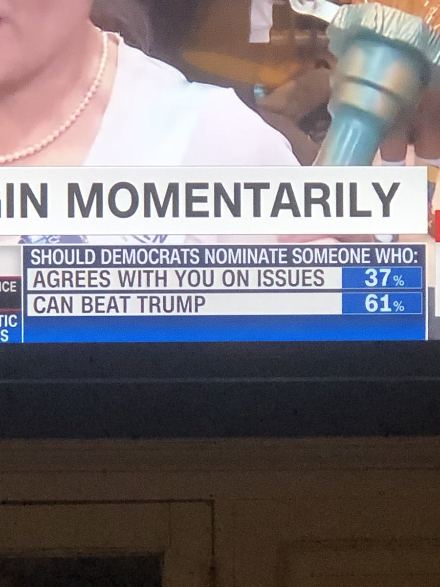 bellabee711's tweet photo. I’m so annoyed by this question. don’t just plan on someone beating trump y’all, get informed, know your Dems. Know who you’re voting for AND beat trump ✊🏻#makeamericaliberalagain https://t.co/luGXKAvYOC