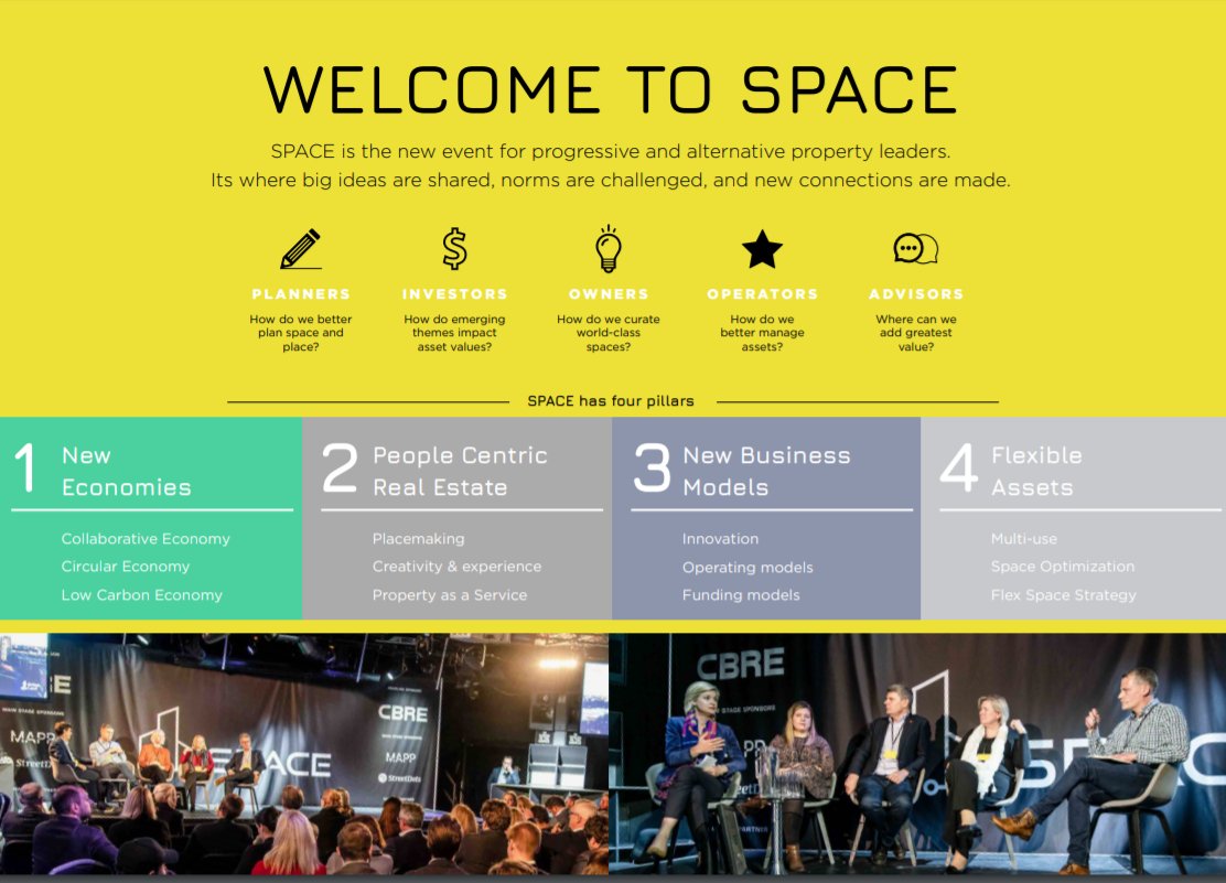 Preview what SPACE APAC 2020 has in store, download the event brochure bit.ly/2GNU7ld 

Network with @FrasersPropAus @LendleaseGroup @citydevelopments, @CapitaLand @Cisco @pgim @hmlet_official +

Headline Sponsors: @CBRE 

#spaceapac #placemaking #humancentricity