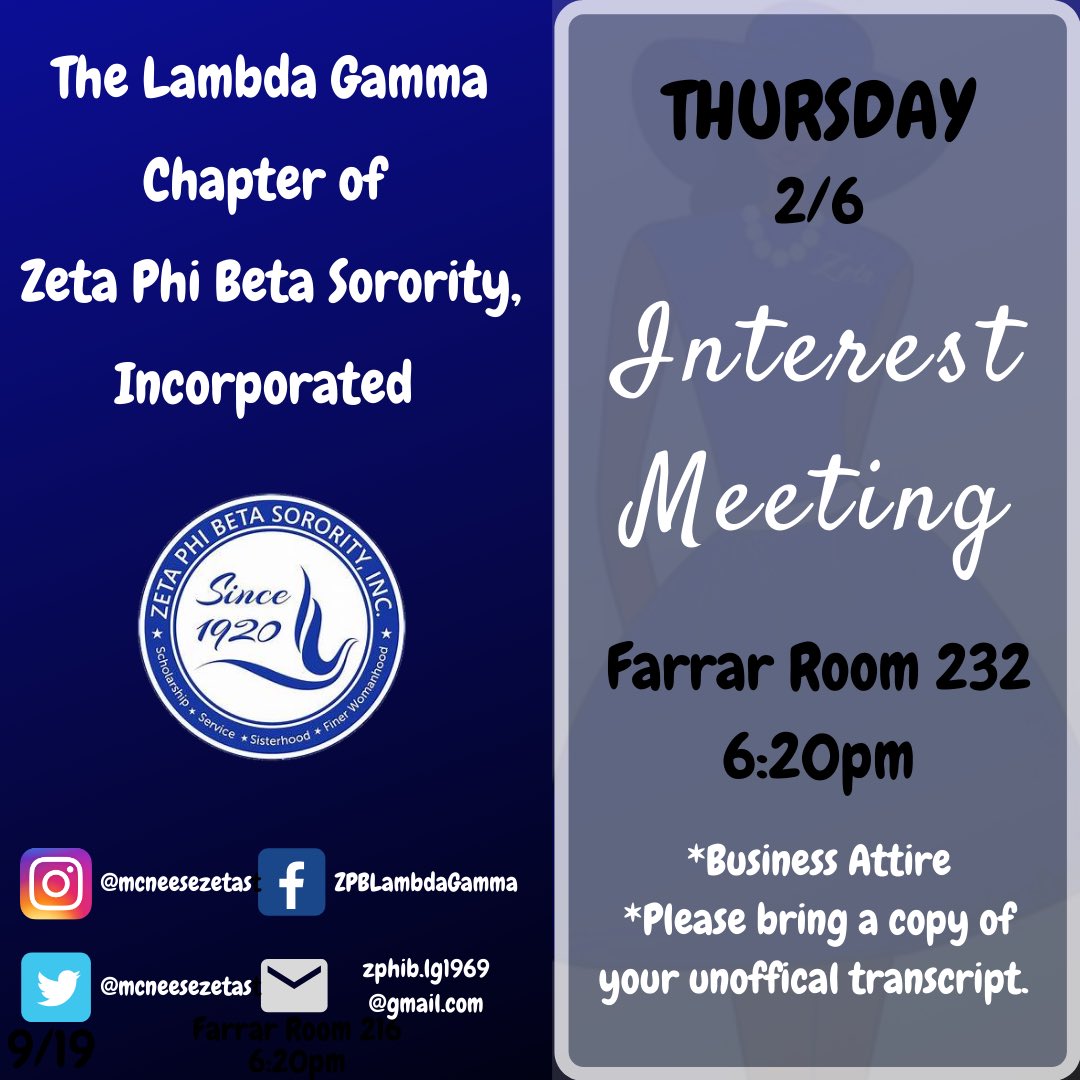 This Thursday!
