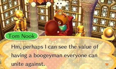 MAMETCHl's tweet image. tf yall tom nook donates 90% of his money to an orphanage and purposely hides the fact....... never calling him greedy ever again

(Screencaps from carnival-phantasm on tumblr)