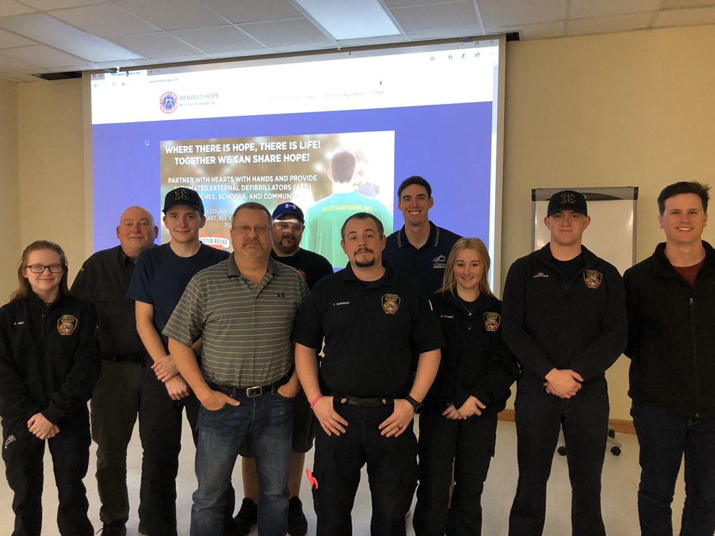 hendo_98's tweet photo. Thankful to get to share my story and testimony tonight with the fire and EMT classes at Haywood Community College! #justkeepdribbling https://t.co/n40QBlwohv