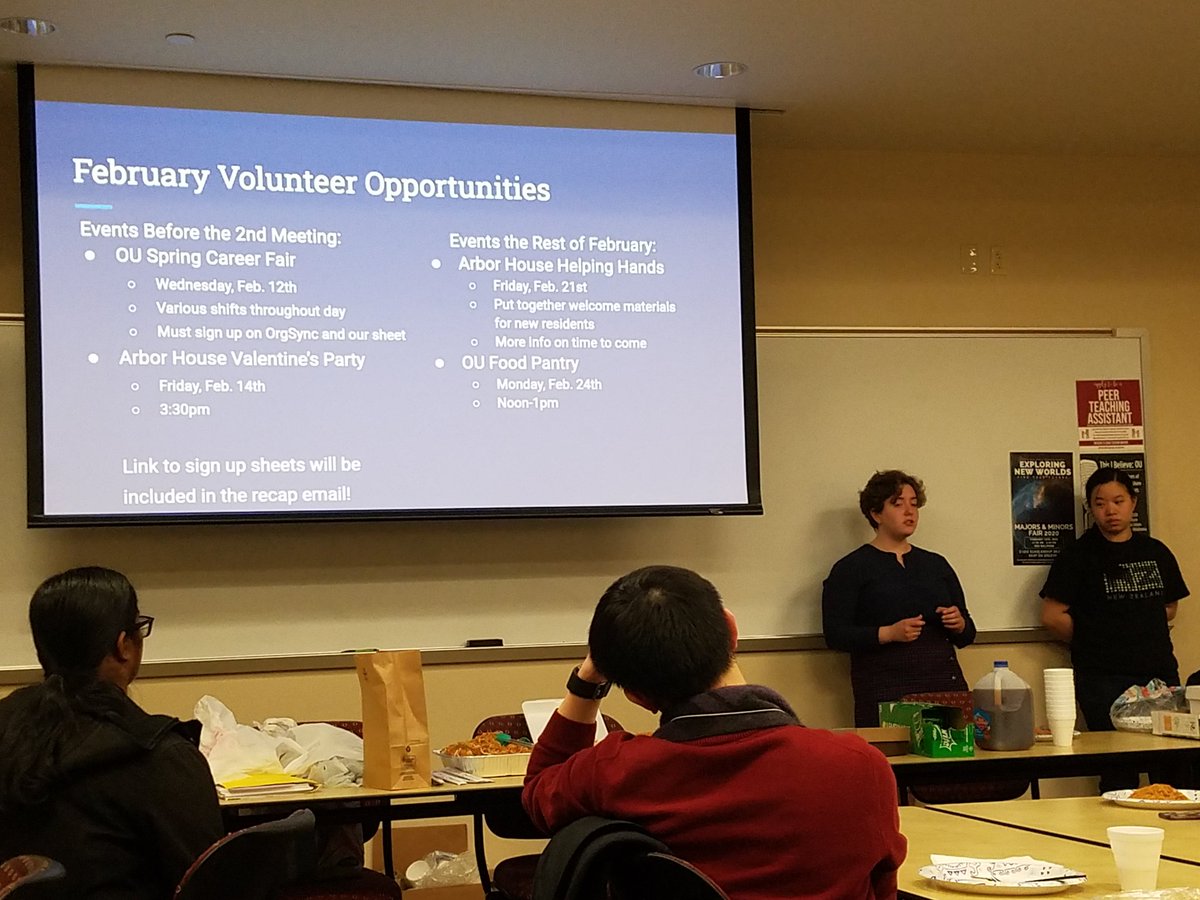 ScottCady1's tweet photo. Thank you to everyone who made our first @OU_CKI meeting of 2020! Looking forward to another impactful semester https://t.co/Oep43qpX2c