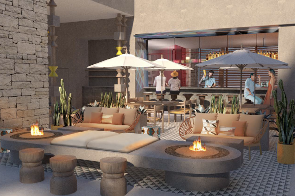 ext54's tweet image. #SNEAKPEEK of @TheBodeLife's upcoming Palm Springs location opening later this year. Breaking ground today!! #54Clients #PalmSprings #HotelOpening