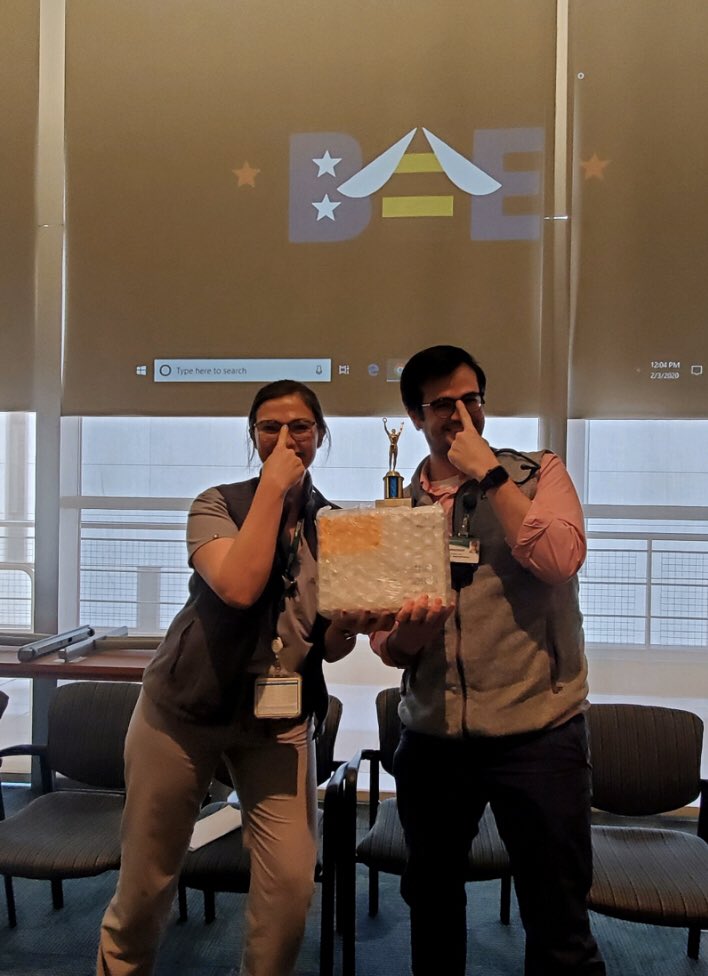 channing_brown's tweet photo. Kicking off #Funuary by confirming that #MedPeds are the #nerdiest in the @uabpeds program! Co-champions with @ajbradsher in the annual Peds Spelling Bee 🐝 🤓🏆 https://t.co/6K0lrbvye9